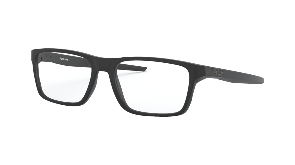 Oakley Port Bow 57 Eyesize eyeglasses (quarter view)