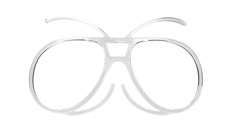 Native Eyewear Prescription Snow Goggle Insert (quarter view)