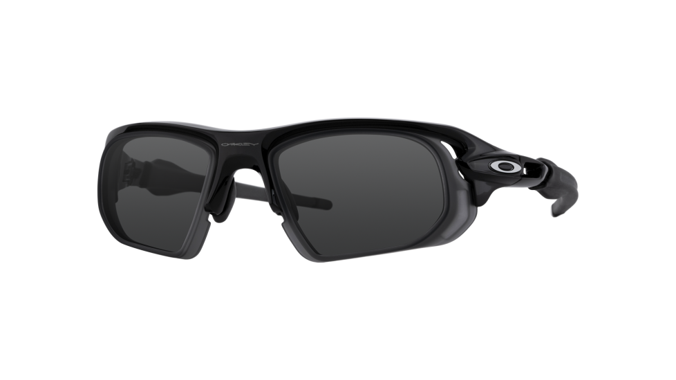 Oakley Flak XS (Youth) + High RX Dock sunglasses (quarter view)